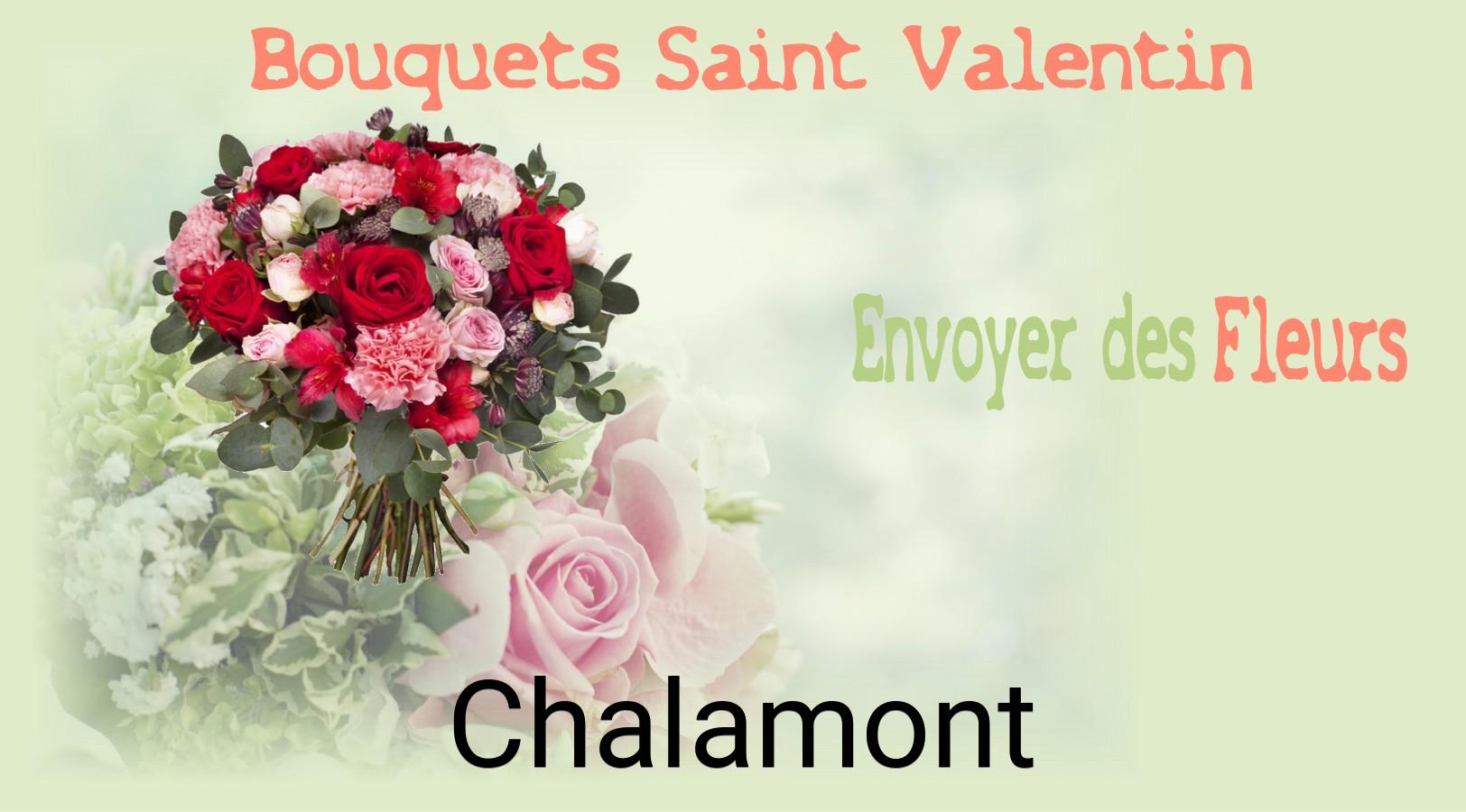 Roses de Saint-Valentin livrées à Chalamont